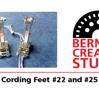 Class - Bernina Creative Studio Technique: Cording Feet #22 and #25