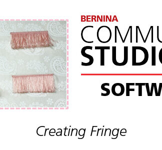 Class - Bernina Community Studio Software: Creating Fringe