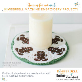Class - Kimberbell A La Carte Vol 4: Ginger Cookie Candle