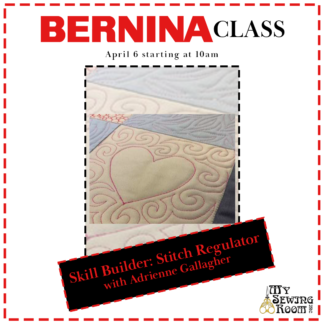 Class - Bernina Free Motion Skill Builders: BSR - Virtual